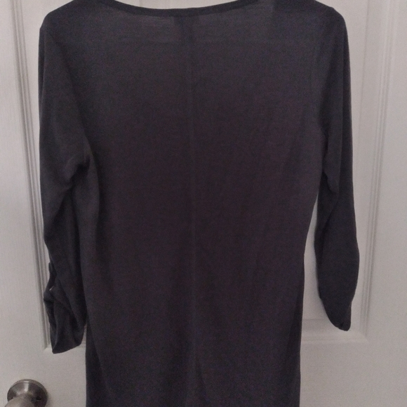 Dynamite Henley, charcoal grey, long, New - Picture 3 of 6